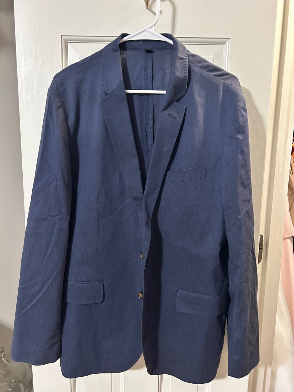 J. Crew Navy Blue Single-Breasted Blazer